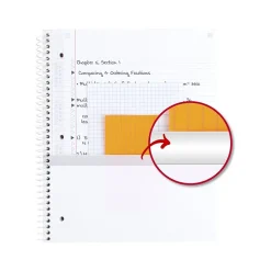 Five Star Soft Petals 1-Subject Notebooks, 8.5