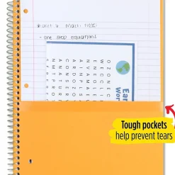 Five Star 3-Subject Notebooks, 8