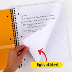 Five Star 3-Subject Notebooks, 8.5