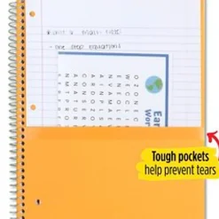 Five Star 5-Subject Subject Notebooks, 8