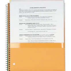 Five Star 3-Subject Wirebound Notebook, 8-1/2