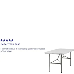 Flash Furniture Elon Folding Table, 60