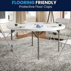 Flash Furniture Elon Folding Table, 59.75