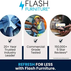 Flash Furniture Elon Folding Table, 96