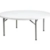 Flash Furniture Elon Folding Table, 71" x 71", Granite White (DADYCZ180RGW)