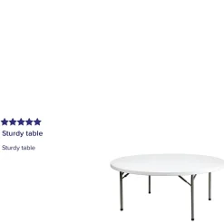 Flash Furniture Elon Folding Table, 71