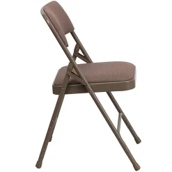 Flash Furniture Hercules Banquet/Reception Folding Fabric Chairs, Beige, 4/Pack (BELNICK INC (NSP))