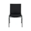 Flash Furniture HERCULES™ Vinyl Heavy Duty Stack Chair, Black, 40/Pack (40XU60153BKVYL)