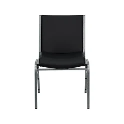 Flash Furniture HERCULES™ Vinyl Heavy Duty Stack Chair, Black, 40/Pack (40XU60153BKVYL)