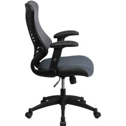 Flash Furniture Kale Ergonomic Mesh Swivel High Back Executive Office Chair, Gray (BLZP806GY)