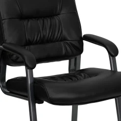 Flash Furniture LeatherSoft Executive Chair, Black (BT-1404-BKGY-GG)