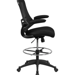 Flash Furniture Mid-Back Design Mesh Task Chair, Black (BL-X-5M-D-GG)