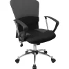 Flash Furniture Mindy Ergonomic Mesh Swivel Mid-Back Task Office Chair, Gray (LFW23GREY)