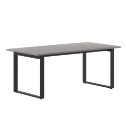 Flash Furniture Redmond 72"W x 36"D Conference Table, Laminate, Gray Oak (MTM7236LTGRYUBF)