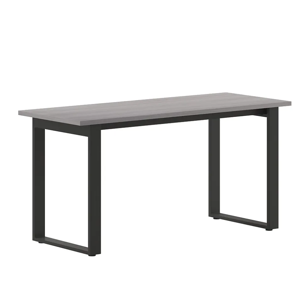 Flash Furniture Redmond 60"W x 24"D Conference Table, Laminate, Gray Oak (MTM6024LTGRYUBF)