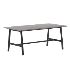 Flash Furniture Redmond 72"W x 36"D Conference Table, Laminate, Gray Oak (MTM7236LTGRYABF)