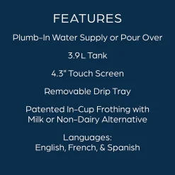 Flavia C300 Commercial Single Serve Coffee Brewer, Black (18000587)