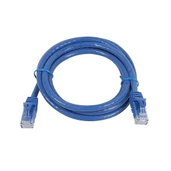 FLEXboot Series Cat5e 24AWG UTP Ethernet Network Patch Cable, 5ft Blue