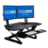 FlexiSpot 41"W Manual Sit-Stand Desk Converter, Black (M4B-E-US)