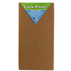 Flipside Cork Panel, 2' x 1', 5/Carton (37012)