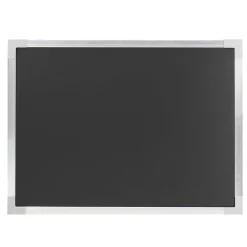 Flipside Dry-Erase Blackboard, Aluminum Frame, 24" x 36" (17931)