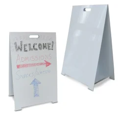 Flipside Dry-Erase Marquee Easel, 35.5