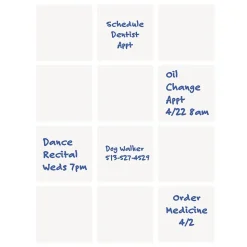 Flipside Dry-Erase Sticky Note, 4