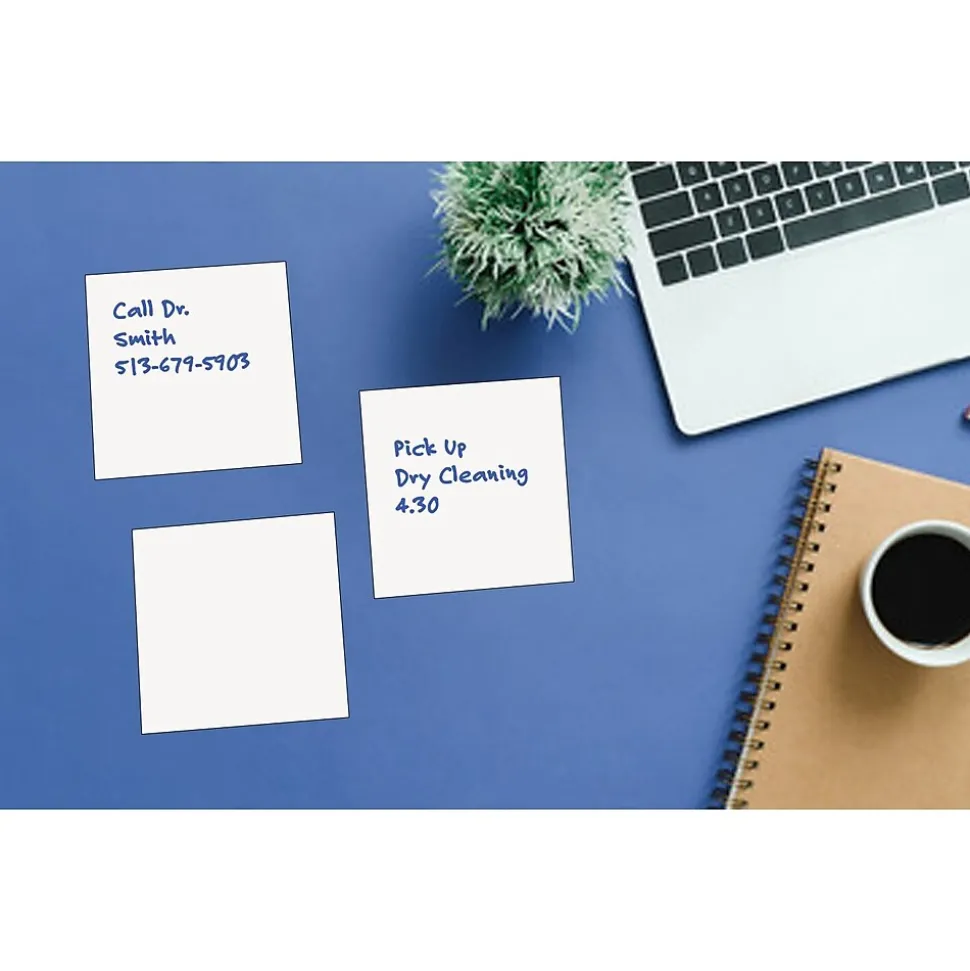 Flipside Dry-Erase Sticky Note, 3" x 3", Dozen (91133)