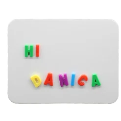 Flipside Magnetic Mobile Dry-Erase Whiteboard, 0.75' x 1', 24/Pack (12477)