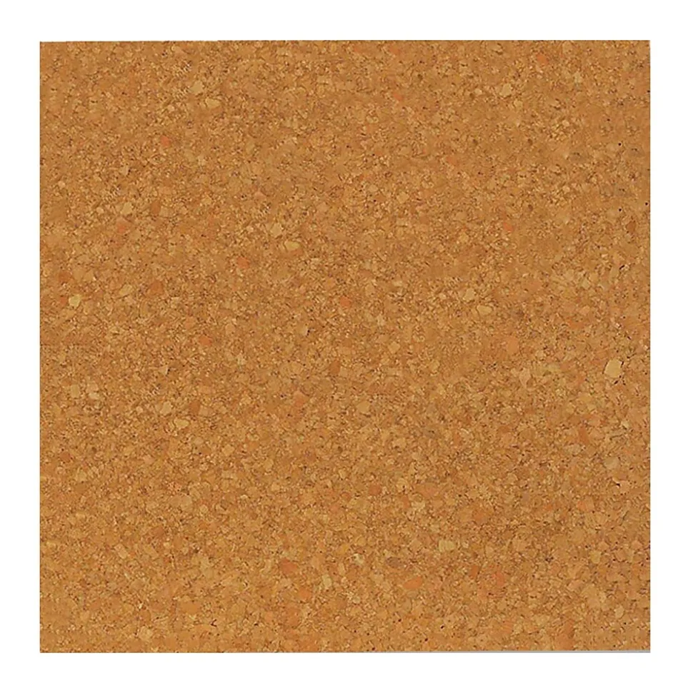 Flipside Natural Cork Tiles, 6" x 6", 4 Per Pack, 3 Packs (FLP12066-3)