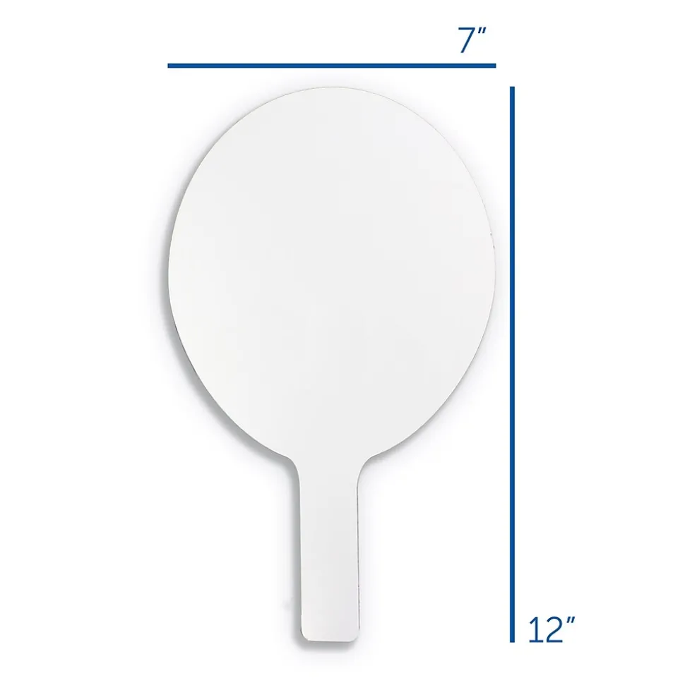 Flipside Oval Dry-Erase Answer Paddles, Pens, and Erasers Class Pack, 36/Set (19232)