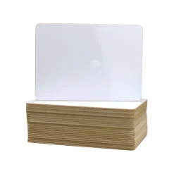 Flipside 24-Piece White Dry-Erase Board Set, Mobile, 9.5" x 12", Multi-Grade (12064)