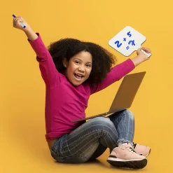 Flipside Rectangular Dry-Erase Writing Paddle, 24/Set (10040)