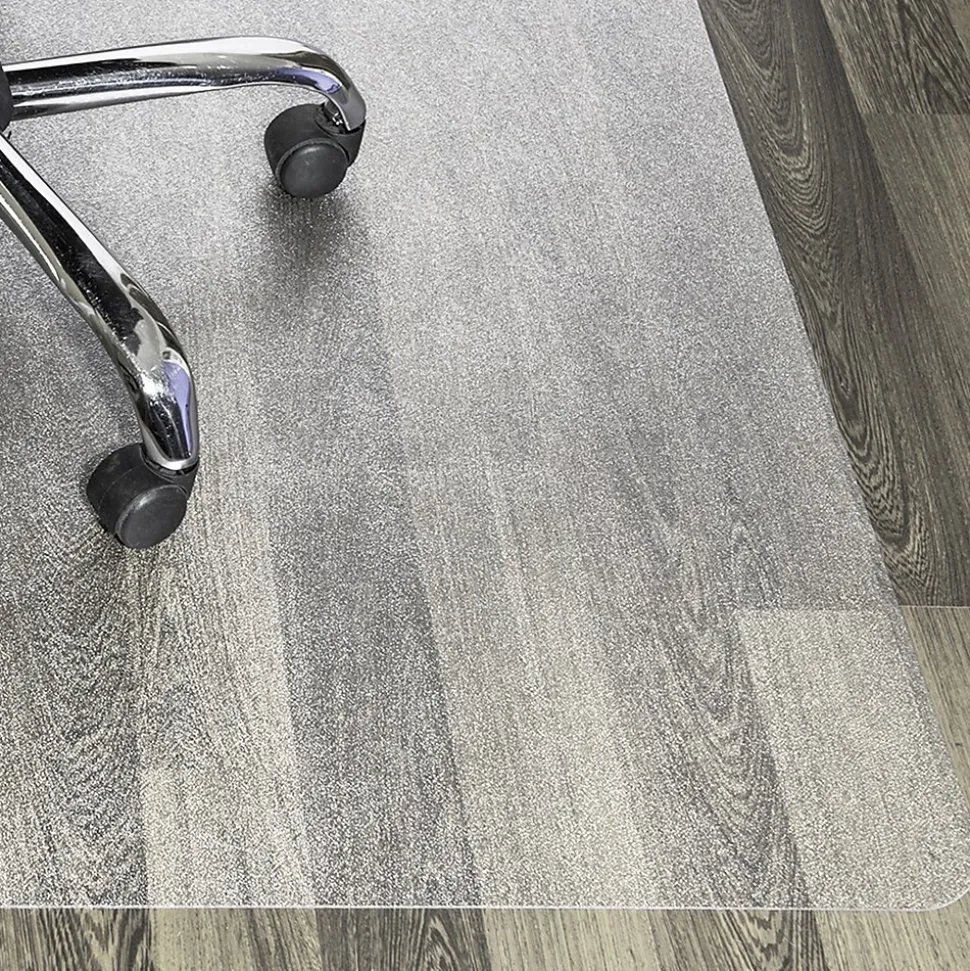 Floortex Advantagemat Plus Hard Floor Chair Mat, 36" x 48", Clear APET (NCCMFLAS0002)