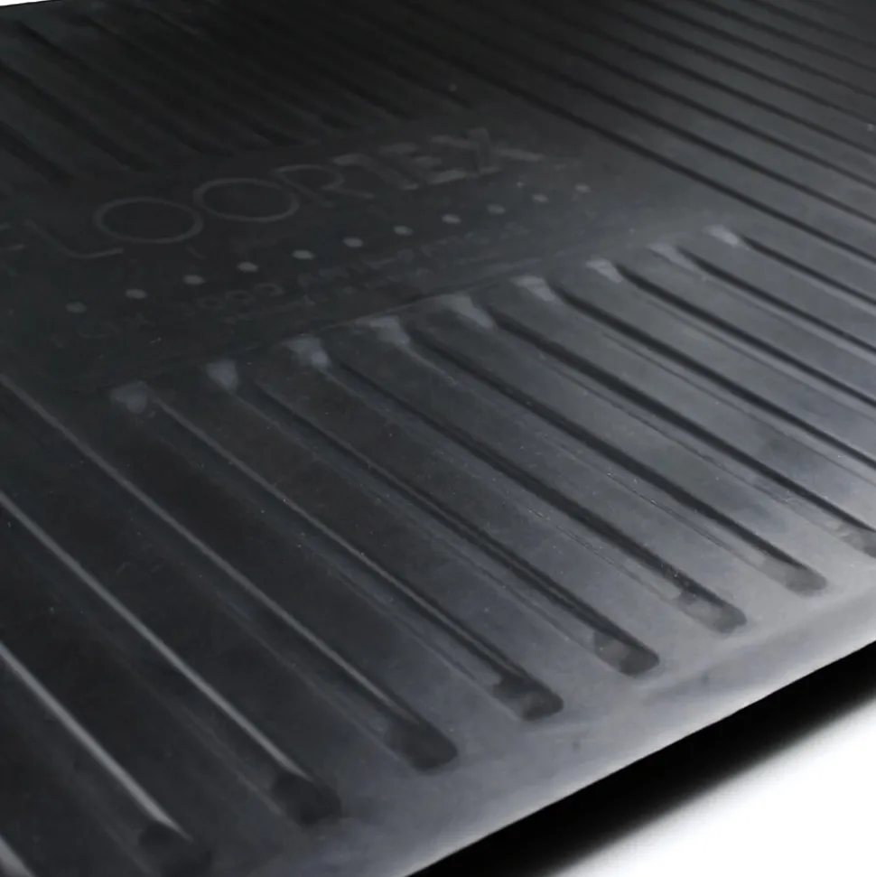 Floortex AFS-TEX 'Sit to Stand' 38" x 62" Rectangular Chair Mat for Carpets with Anti-Fatigue Mat, Polycarbonate (FCA11S)