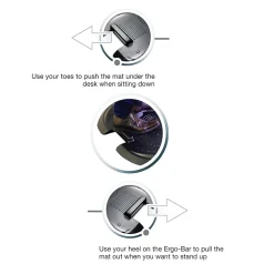 Floortex AFS-TEX 'Sit to Stand' 38