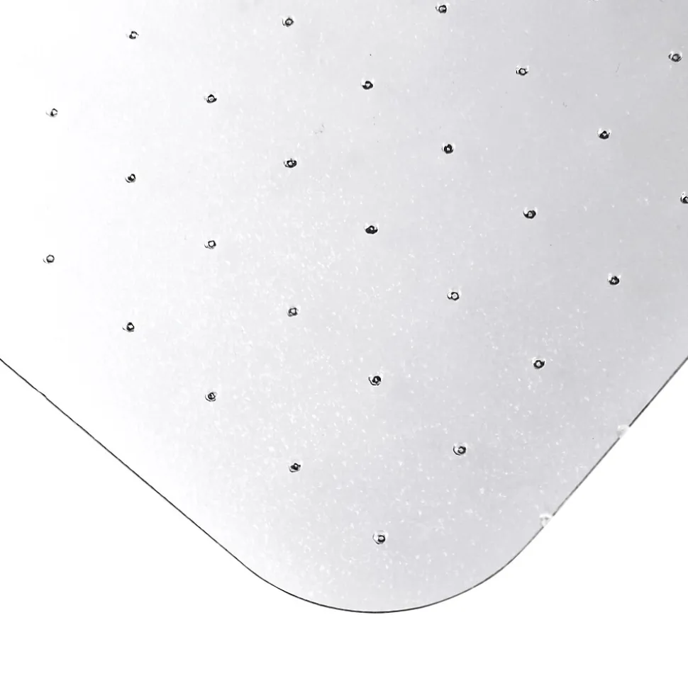 Floortex Ecotex BioPlus Carpet Chair Mat, 46" x 60", Clear Bio Based Polycarbonate (NRCMFLBG0004)