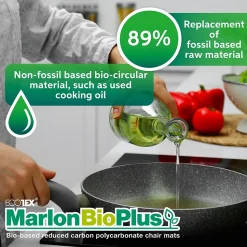 Floortex Ecotex BioPlus Carpet Chair Mat, 46