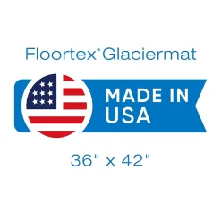 Floortex Glaciermat Carpet & Hard Floor Chair Mat, 36