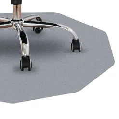 Floortex 9Mat Carpet Gaming Chair Mat, 38" x 39", Designed for Low/Medium-Pile Carpet, Clear Polycarbonate (FC111001009R)