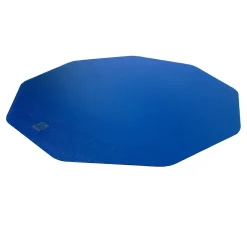 Floortex 9Mat Hard Floor Gaming Chair Mat, 38" x 39", Blue Polycarbonate (FC121001009RBL)