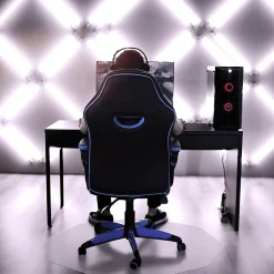 Floortex 9Mat Hard Floor Gaming Chair Mat, 38