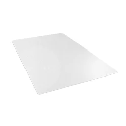 Floortex Megamat Carpet & Hard Floor Chair Mat, 46" x 60", Clear Polycarbonate (FCM121525ER)