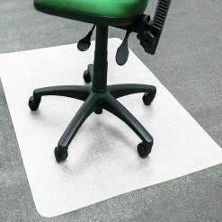 Floortex Revolutionmat Carpet Chair Mat, 46" x 57", Designed for Low-Pile Carpet, Translucent Polypropylene (NCMFLLGC0004)