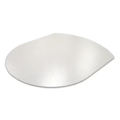Floortex Ultimat Carpet Chair Mat, 39 x 49", Designed for Medium-Pile Carpets, Clear Polycarbonate (119923SR)