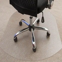 Floortex Ultimat Carpet Chair Mat, 39 x 49", Designed for Medium-Pile Carpets, Clear Polycarbonate (119923SR)