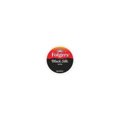 Folgers Black Silk Coffee, Keurig K-Cup Pod, Dark Roast, 96/Carton (6662CT)