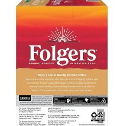 Folgers French Vanilla Coffee, Medium Roast, 0.31 oz. Keurig® K-Cup® Pods, 24/Box (6661)