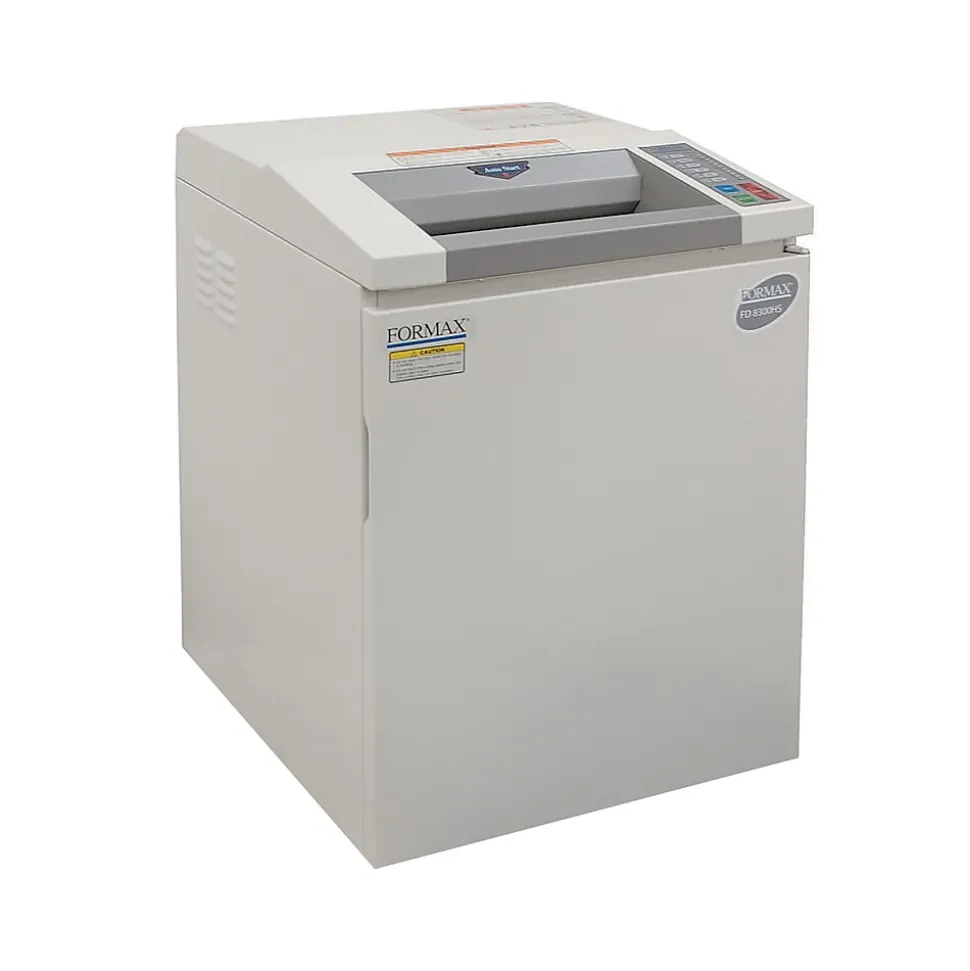 Formax 8300HS 8-Sheet Cross-Cut High-Security Deskside Shredder (FD8300HS)