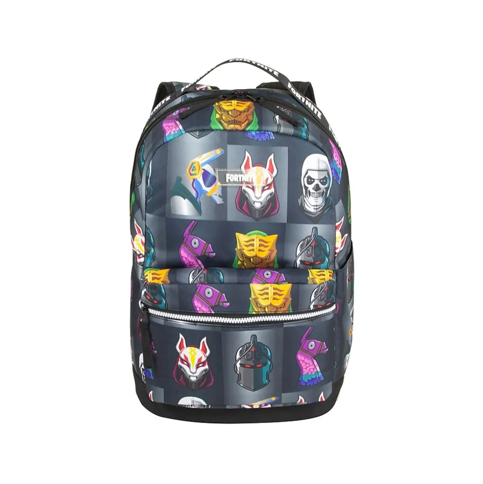 Fortnite Multiplier Backpack, Artwork, Gray Multi (FN1000-095)